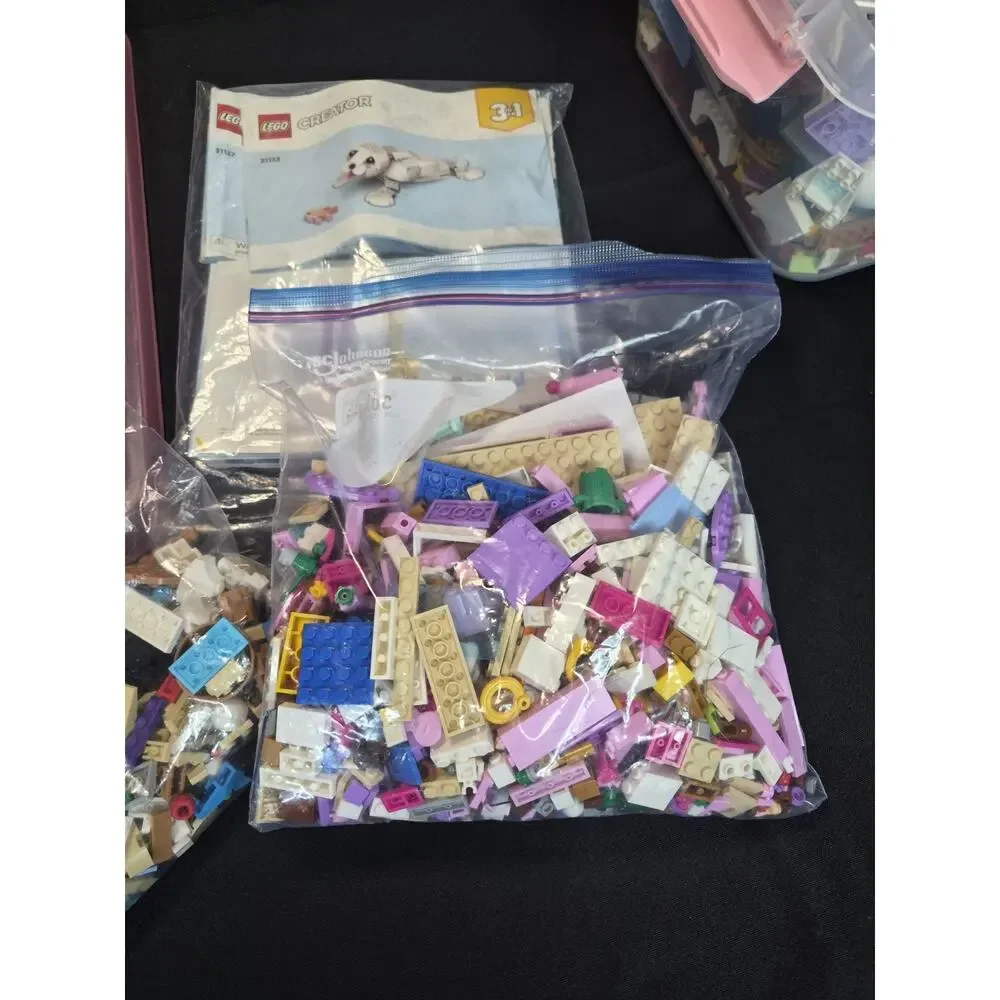 Lego 41154 Disney Cinderella Dream Castle 2018 Retired Castle + Extra Misc Sets